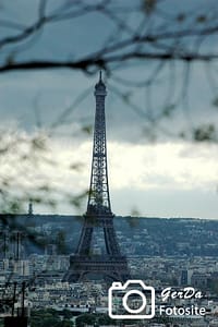 Foto Blick auf Eifelturm in Paris