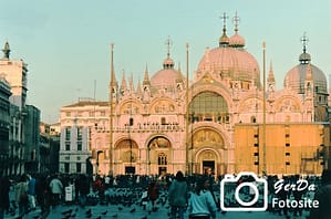 Foto Markusdom in Venedig in der Abendsonne