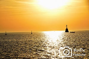 Golden Stunde am Meer in Umag