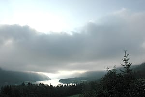 Foto Stimmung nach Regen am Weißensee