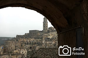 Foto Blick auf Matera