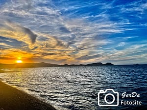 Sonnenuntergang auf Elba von Magazini aus