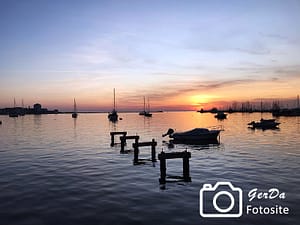 Sonnenuntergang in Umag - Kroatien