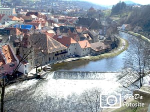 Foto Blick auf Krumau