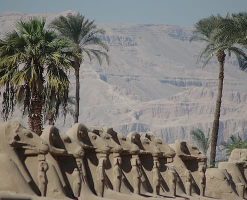 Foto Tempelanlage Luxor