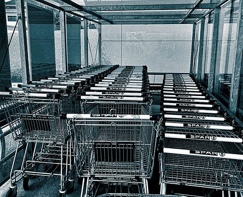 Foto Einkaufswagen