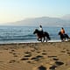 Reiterinnen am Como Beach - Kreta