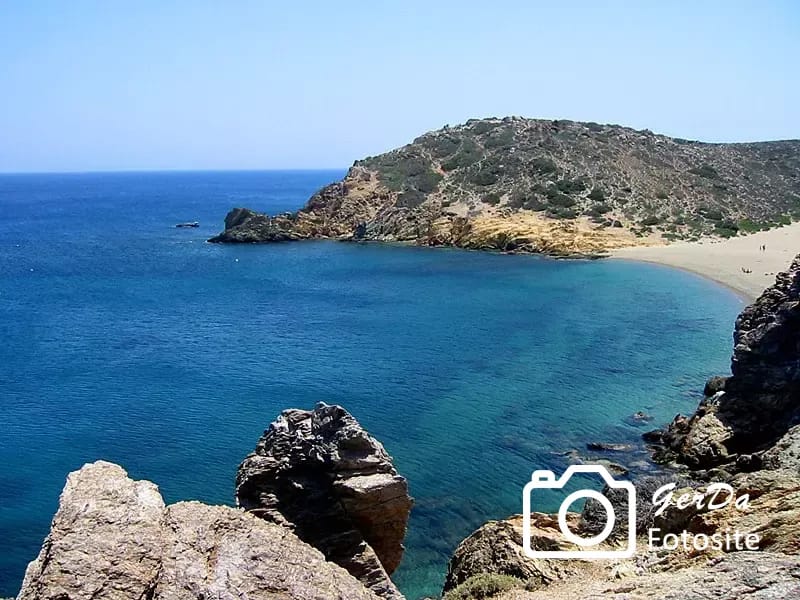 Meeresbucht im Osten von Kreta